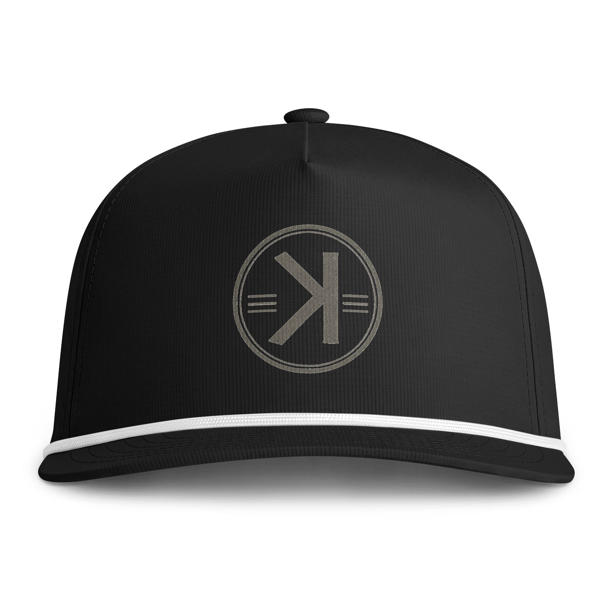 BACKWARDS K LOGO ROPE HAT